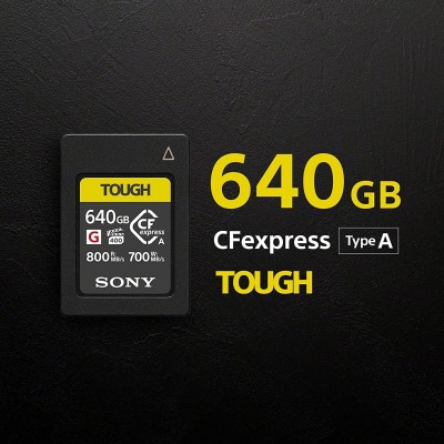 Карта пам'яті Sony CFexpress Type A 640GB R800/W700 Tough (CEAG640T.SYM) Карта пам'яті Sony CFexpress Type A 640GB R800/W700 Tough (CEAG640T.SYM)