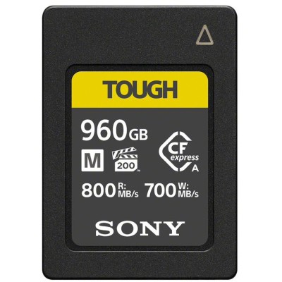 Карта пам'яті Sony CFexpress Type A 960GB R800/W700 Tough (CEAM960T.SYM) Карта пам'яті Sony CFexpress Type A 960GB R800/W700 Tough (CEAM960T.SYM)