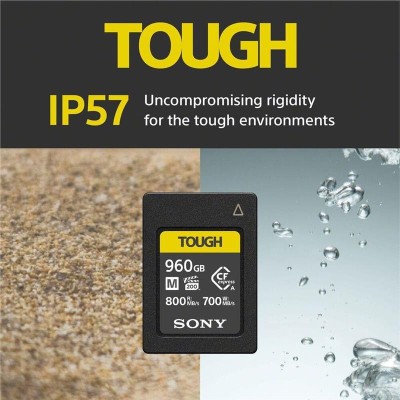 Карта пам'яті Sony CFexpress Type A 960GB R800/W700 Tough (CEAM960T.SYM) Карта пам'яті Sony CFexpress Type A 960GB R800/W700 Tough (CEAM960T.SYM)