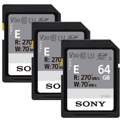 Карта пам'яті Sony SDXC 128GB C10 UHS-II U3 V60 R270/W100MB/s Entry (SFE128A.ET4) Карта пам'яті Sony SDXC 128GB C10 UHS-II U3 V60 R270/W100MB/s Entry (SFE128A.ET4)