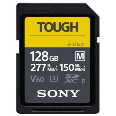 Карта пам'яті Sony SDXC 128GB C10 UHS-II U3 V60 R277/W150MB/s Tough (SFM128T.SYM) Карта пам'яті Sony SDXC 128GB C10 UHS-II U3 V60 R277/W150MB/s Tough (SFM128T.SYM)