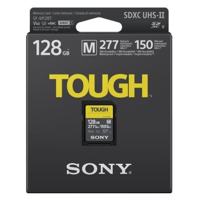 Карта пам'яті Sony SDXC 128GB C10 UHS-II U3 V60 R277/W150MB/s Tough (SFM128T.SYM) Карта пам'яті Sony SDXC 128GB C10 UHS-II U3 V60 R277/W150MB/s Tough (SFM128T.SYM)
