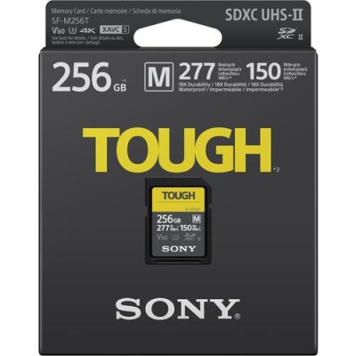 Карта пам'яті Sony SDXC 256GB C10 UHS-II U3 V60 R277/W150MB/s Tough (SFM256T.SYM) Карта пам'яті Sony SDXC 256GB C10 UHS-II U3 V60 R277/W150MB/s Tough (SFM256T.SYM)