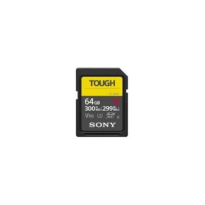 Карта пам'яті Sony SDXC 64GB C10 UHS-II U3 V90 R300/W299MB/s Tough (SF64TG) Карта пам'яті Sony SDXC 64GB C10 UHS-II U3 V90 R300/W299MB/s Tough (SF64TG)