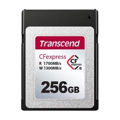 Карта пам'яті Transcend CFexpress 256GB Type B R1700/W1300MB/s (TS256GCFE820) Карта пам'яті Transcend CFexpress 256GB Type B R1700/W1300MB/s (TS256GCFE820)