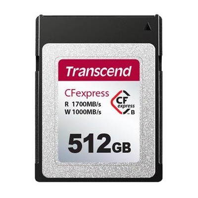 Карта пам'яті Transcend CFexpress 512GB Type B R1700/W1000MB/s (TS512GCFE820) Карта пам'яті Transcend CFexpress 512GB Type B R1700/W1000MB/s (TS512GCFE820)