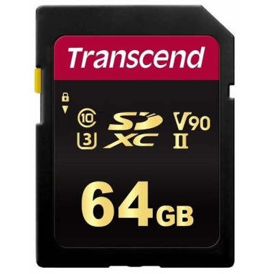 Карта пам'яті Transcend SD 64GB C10 UHS-II U3 R285/W220MB/s 4K (TS64GSDC700S) Карта пам'яті Transcend SD 64GB C10 UHS-II U3 R285/W220MB/s 4K (TS64GSDC700S)