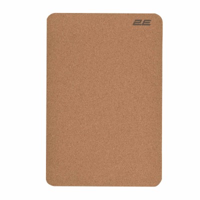 Килимок для миші 2E CORK, S(300x200x2мм), коричневий (2E-PAD-S-CORK) Килимок для миші 2E CORK, S(300x200x2мм), коричневий (2E-PAD-S-CORK)