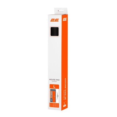 Килимок для миші 2E SHINY, L(800x400x2мм), чорний (2E-PAD-L-SHINY-BLACK) Килимок для миші 2E SHINY, L(800x400x2мм), чорний (2E-PAD-L-SHINY-BLACK)