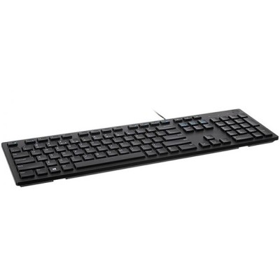 Клавiатура Dell Multimedia Keyboard-KB216 Ukrainian (QWERTY) - Black (580-AHHE) Клавiатура Dell Multimedia Keyboard-KB216 Ukrainian (QWERTY) - Black (580-AHHE)