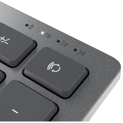Клавіатура Dell Compact Multi-Device Wireless Keyboard - KB740 - Russian(QWERTY) (580-AKOZ) Клавіатура Dell Compact Multi-Device Wireless Keyboard - KB740 - Russian(QWERTY) (580-AKOZ)