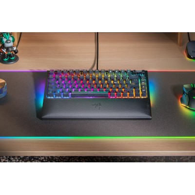Клавіатура Razer BlackWidow V4 75% RGB 83key Mechanical Tactile Switch GEN-3, USB-A, EN, чорний (RZ03-05000100-R3M1) Клавіатура Razer BlackWidow V4 75% RGB 83key Mechanical Tactile Switch GEN-3, USB-A, EN, чорний (RZ03-05000100-R3M1)