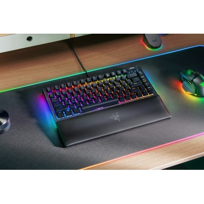 Клавіатура Razer BlackWidow V4 75% RGB 83key Mechanical Tactile Switch GEN-3, USB-A, EN, чорний (RZ03-05000100-R3M1) Клавіатура Razer BlackWidow V4 75% RGB 83key Mechanical Tactile Switch GEN-3, USB-A, EN, чорний (RZ03-05000100-R3M1)