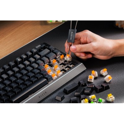 Клавіатура Razer BlackWidow V4 75% RGB 83key Mechanical Tactile Switch GEN-3, USB-A, EN, чорний (RZ03-05000100-R3M1) Клавіатура Razer BlackWidow V4 75% RGB 83key Mechanical Tactile Switch GEN-3, USB-A, EN, чорний (RZ03-05000100-R3M1)
