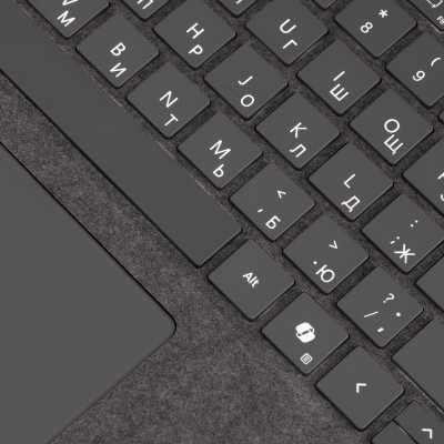 Клавіатура для планшета Surface Pro 8 - 11, Pro X зі стілусом, UKR/ENG, платинова (8X8-00164)