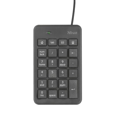 Клавіатура мембрана Trust Xalas USB-A Numeric Keypad 23Key, USB-A, чорний (22221_TRUST) Клавіатура мембрана Trust Xalas USB-A Numeric Keypad 23Key, USB-A, чорний (22221_TRUST)