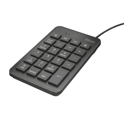 Клавіатура мембрана Trust Xalas USB-A Numeric Keypad 23Key, USB-A, чорний (22221_TRUST) Клавіатура мембрана Trust Xalas USB-A Numeric Keypad 23Key, USB-A, чорний (22221_TRUST)