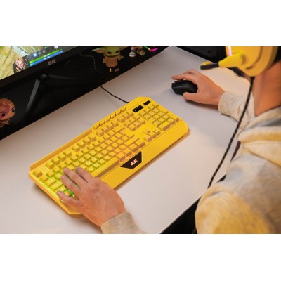 Клавіатура мембранна 2E GAMING KG315 110key, USB-A, EN/UA, RGB, жовтий (2E-KG315UYW) Клавіатура мембранна 2E GAMING KG315 110key, USB-A, EN/UA, RGB, жовтий (2E-KG315UYW)