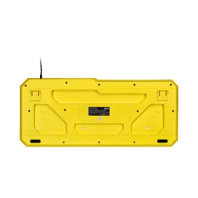 Клавіатура мембранна 2E GAMING KG315 110key, USB-A, EN/UA, RGB, жовтий (2E-KG315UYW) Клавіатура мембранна 2E GAMING KG315 110key, USB-A, EN/UA, RGB, жовтий (2E-KG315UYW)
