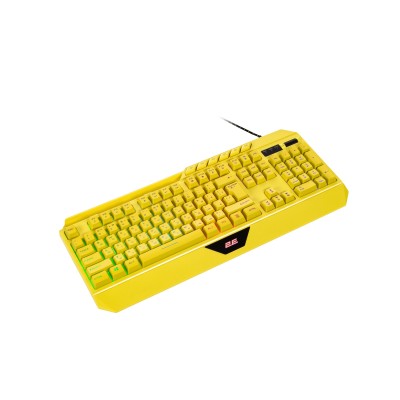 Клавіатура мембранна 2E GAMING KG315 110key, USB-A, EN/UA, RGB, жовтий (2E-KG315UYW) Клавіатура мембранна 2E GAMING KG315 110key, USB-A, EN/UA, RGB, жовтий (2E-KG315UYW)
