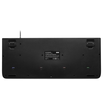 Клавіатура мембранна 2E GAMING KG325 104key, USB-A, EN/UA/RU, LED, чорний (2E-KG325UB) Клавіатура мембранна 2E GAMING KG325 104key, USB-A, EN/UA/RU, LED, чорний (2E-KG325UB)
