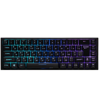 Клавіатура мембранна 2E GAMING KG350 68key, USB-A, EN/UA/RU, RGB, чорний (2E-KG350UBK) Клавіатура мембранна 2E GAMING KG350 68key, USB-A, EN/UA/RU, RGB, чорний (2E-KG350UBK)
