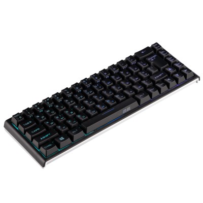 Клавіатура мембранна 2E GAMING KG350 68key, USB-A, EN/UA/RU, RGB, чорний (2E-KG350UBK) Клавіатура мембранна 2E GAMING KG350 68key, USB-A, EN/UA/RU, RGB, чорний (2E-KG350UBK)