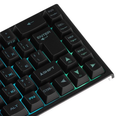Клавіатура мембранна 2E GAMING KG360 68key, USB-A/WL, EN/UA/RU, RGB, чорний (2E-KG360UBK) Клавіатура мембранна 2E GAMING KG360 68key, USB-A/WL, EN/UA/RU, RGB, чорний (2E-KG360UBK)