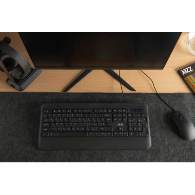 Клавіатура мембранна 2E KS109 104key, USB-A, EN/UK/RU, чорний (2E-KS109UB) Клавіатура мембранна 2E KS109 104key, USB-A, EN/UK/RU, чорний (2E-KS109UB)