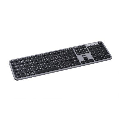 Клавіатура мембранна 2E KS240 110key, WL/BT, EN/UK, сіро-чорний (2E-KS240WG_UA) Клавіатура мембранна 2E KS240 110key, WL/BT, EN/UK, сіро-чорний (2E-KS240WG_UA)