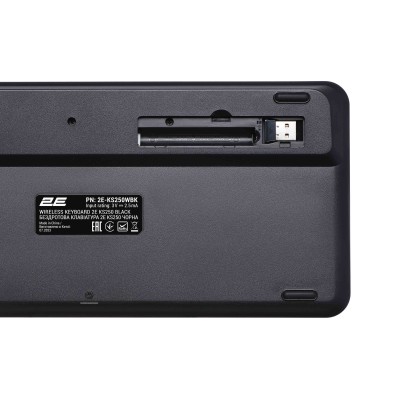 Клавіатура мембранна 2E KS250 84key, WL/BT, EN/UK, чорно-сірий (2E-KS250WBK_UA) Клавіатура мембранна 2E KS250 84key, WL/BT, EN/UK, чорно-сірий (2E-KS250WBK_UA)