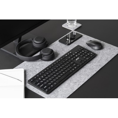 Клавіатура мембранна 2E KS260 106key, WL, EN/UK, чорний (2E-KS260WB) Клавіатура мембранна 2E KS260 106key, WL, EN/UK, чорний (2E-KS260WB)