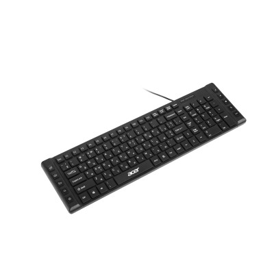 Клавіатура мембранна Acer OKW010, 115key, USB-A, EN/UKR/RU,чорний (ZL.KBDEE.012) Клавіатура мембранна Acer OKW010, 115key, USB-A, EN/UKR/RU,чорний (ZL.KBDEE.012)