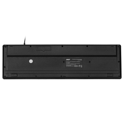 Клавіатура мембранна Acer OKW020, 104key ,USB-A, EN/UKR/RU,чорний (ZL.KBDEE.013) Клавіатура мембранна Acer OKW020, 104key ,USB-A, EN/UKR/RU,чорний (ZL.KBDEE.013)
