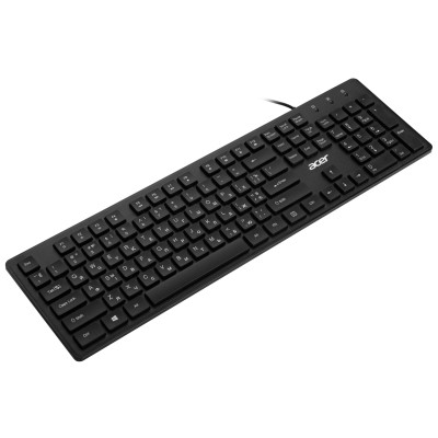 Клавіатура мембранна Acer OKW020, 104key ,USB-A, EN/UKR/RU,чорний (ZL.KBDEE.013) Клавіатура мембранна Acer OKW020, 104key ,USB-A, EN/UKR/RU,чорний (ZL.KBDEE.013)