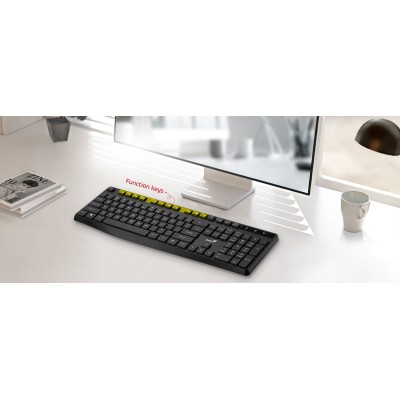 Клавіатура мембранна Genius KB-7200, 104key, WL, EN/UKR, чорний (31320002406) Клавіатура мембранна Genius KB-7200, 104key, WL, EN/UKR, чорний (31320002406)