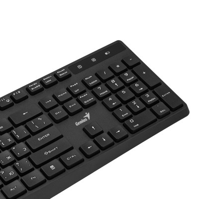 Клавіатура мембранна Genius KB-7200, 104key, WL, EN/UKR, чорний (31320002406) Клавіатура мембранна Genius KB-7200, 104key, WL, EN/UKR, чорний (31320002406)