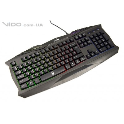 Клавіатура мембранна Genius Scorpion K-220, 104key, USB-A, чорний (31310475104) Клавіатура мембранна Genius Scorpion K-220, 104key, USB-A, чорний (31310475104)