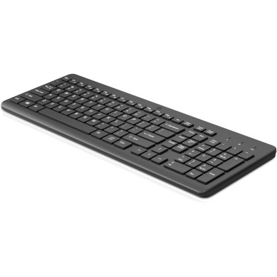 Клавіатура мембранна HP 220, 104key, WL, EN/UK, чорний (805T2AA) Клавіатура мембранна HP 220, 104key, WL, EN/UK, чорний (805T2AA)
