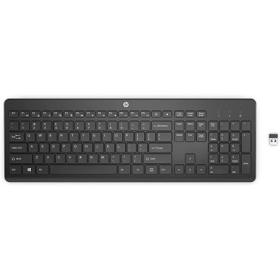 Клавіатура мембранна HP 230, 106key, WL, EN/UK, чорний (3L1E7AA) Клавіатура мембранна HP 230, 106key, WL, EN/UK, чорний (3L1E7AA)