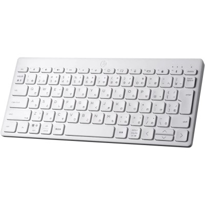 Клавіатура мембранна HP 350 Compact Multi-Device, 78key, BT, EN/UK, білий (692T0AA) Клавіатура мембранна HP 350 Compact Multi-Device, 78key, BT, EN/UK, білий (692T0AA)