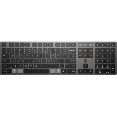 Клавіатура мембранна HP 720 Multi-Device Rechargeable, 109key, WL/BT, EN/UK, чорний (9T5B1AA) Клавіатура мембранна HP 720 Multi-Device Rechargeable, 109key, WL/BT, EN/UK, чорний (9T5B1AA)