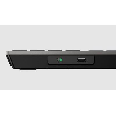 Клавіатура мембранна HP 720 Multi-Device Rechargeable, 109key, WL/BT, EN/UK, чорний (9T5B1AA) Клавіатура мембранна HP 720 Multi-Device Rechargeable, 109key, WL/BT, EN/UK, чорний (9T5B1AA)
