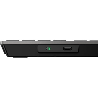 Клавіатура мембранна HP 720 Multi-Device Rechargeable, 109key, WL/BT, EN/UK, чорний (9T5B1AA) Клавіатура мембранна HP 720 Multi-Device Rechargeable, 109key, WL/BT, EN/UK, чорний (9T5B1AA)