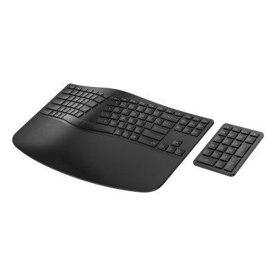 Клавіатура мембранна HP 960 BLK Ergonomic split-zone, 112key, BT, EN/UK, чорний (7E755AA) Клавіатура мембранна HP 960 BLK Ergonomic split-zone, 112key, BT, EN/UK, чорний (7E755AA)