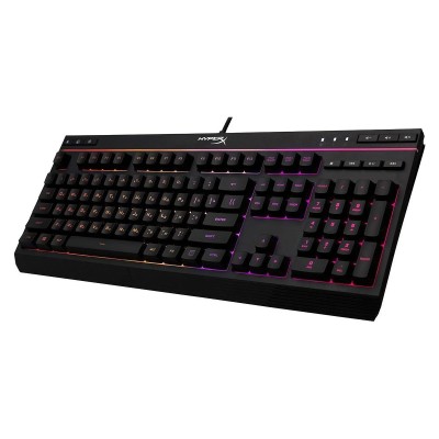 Клавіатура мембранна HyperX Alloy Core 114key, USB-A, EN/UK, RGB, чорний (4P4F5AA) Клавіатура мембранна HyperX Alloy Core 114key, USB-A, EN/UK, RGB, чорний (4P4F5AA)