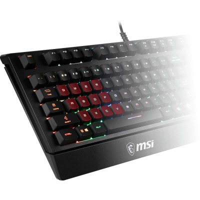 Клавіатура мембранна MSI Vigor GK20 UA 104key, USB-A, EN/UKR/RU, ColorLED, чорний (S11-04UA208-CL) Клавіатура мембранна MSI Vigor GK20 UA 104key, USB-A, EN/UKR/RU, ColorLED, чорний (S11-04UA208-CL)