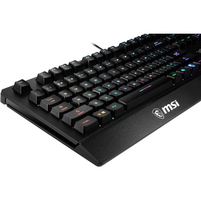 Клавіатура мембранна MSI Vigor GK20 UA 104key, USB-A, EN/UKR/RU, ColorLED, чорний (S11-04UA208-CL) Клавіатура мембранна MSI Vigor GK20 UA 104key, USB-A, EN/UKR/RU, ColorLED, чорний (S11-04UA208-CL)