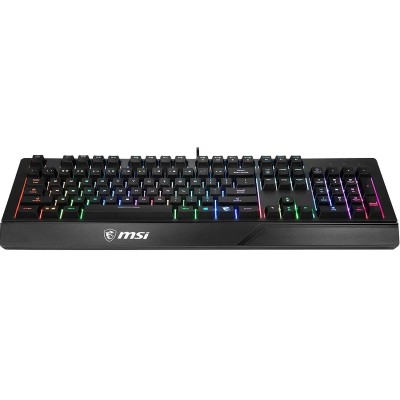 Клавіатура мембранна MSI Vigor GK20 UA 104key, USB-A, EN/UKR/RU, ColorLED, чорний (S11-04UA208-CL) Клавіатура мембранна MSI Vigor GK20 UA 104key, USB-A, EN/UKR/RU, ColorLED, чорний (S11-04UA208-CL)