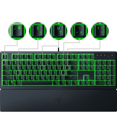 Клавіатура мембранна Razer Ornata V3 X 104key, USB-A, EN/UK, RGB, чорний (RZ03-04471900-R371) Клавіатура мембранна Razer Ornata V3 X 104key, USB-A, EN/UK, RGB, чорний (RZ03-04471900-R371)